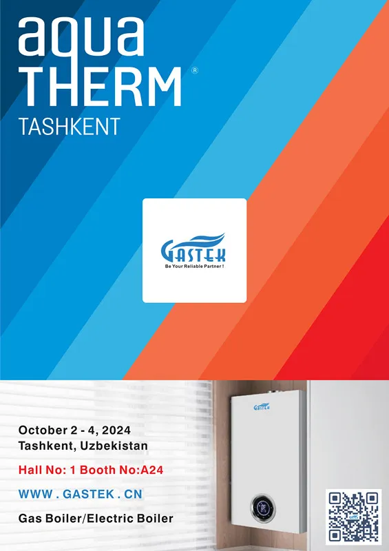 ZHONGSHAN GASTEK HOME APPLIANCE COMPANY LIMITED til å presentere innovative gasskjeler og elektriske kjeler på Tasjkent-messen i 2024