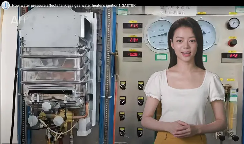 Hvordan påvirker vanntrykket tenningen av tankfri gassvannvarmer?