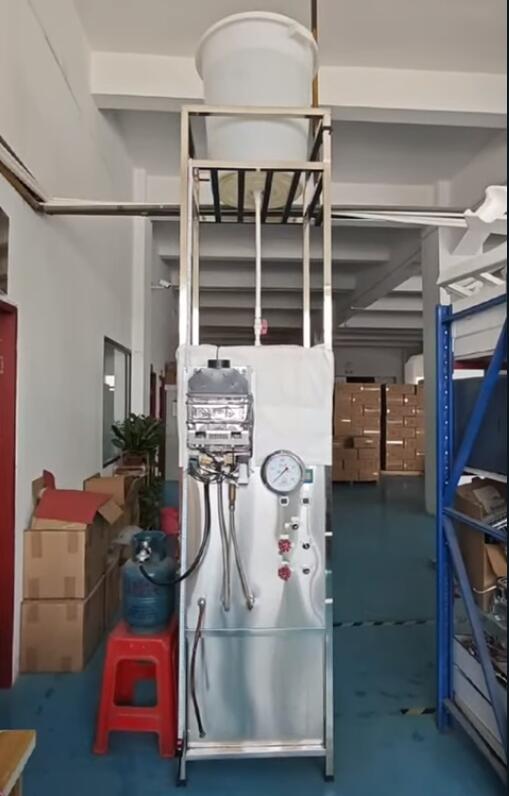 0,01MPa tenningsgassvannvarmer - testet og utprøvd med ultralavt trykk